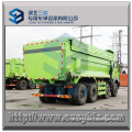 Hermetic 8x4 refuse dump truck Beiben 336 hp tipping garbage truck